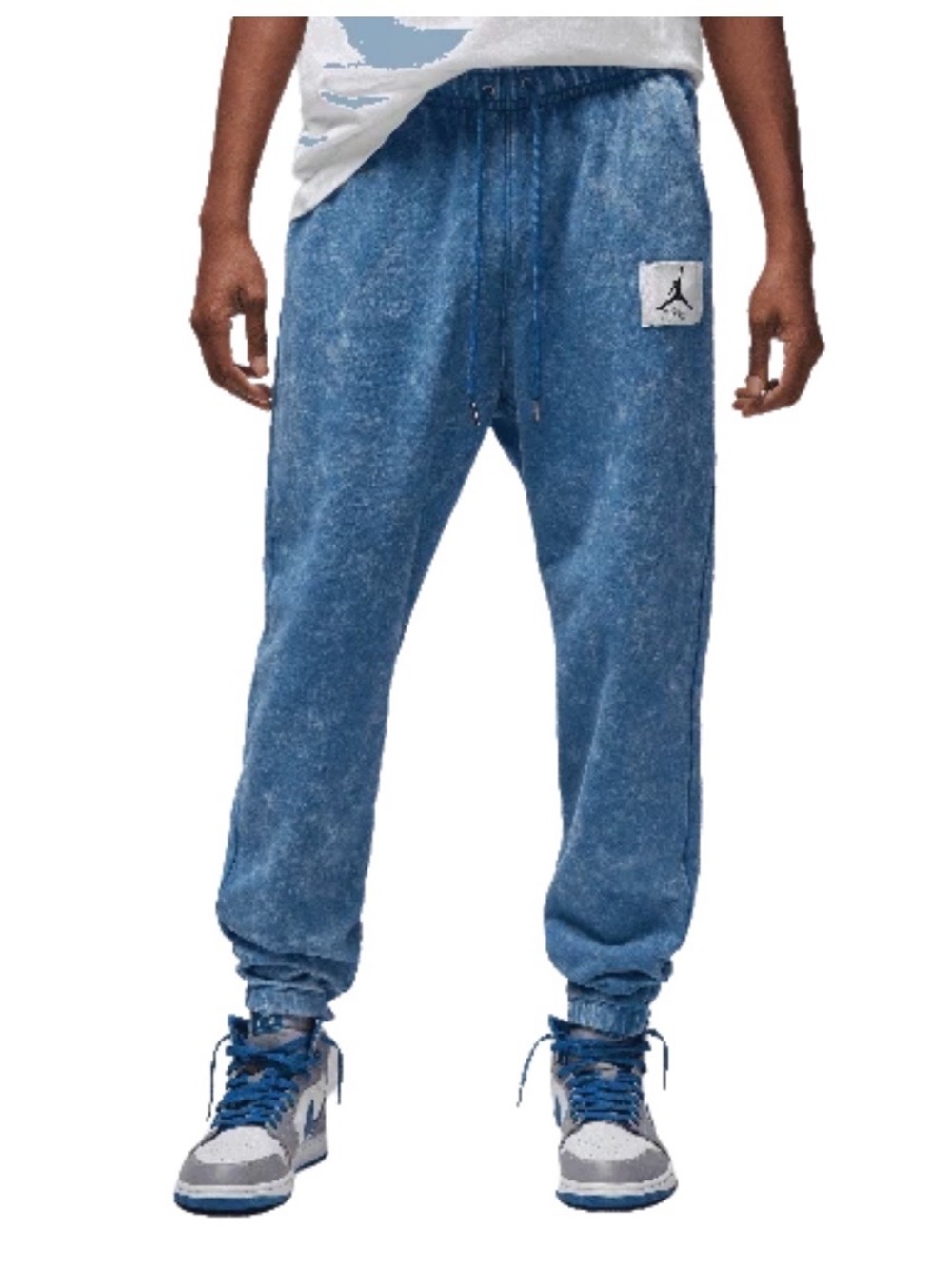 Jordan Air Jordan Flight Fleece Washed Joggers (blue) M